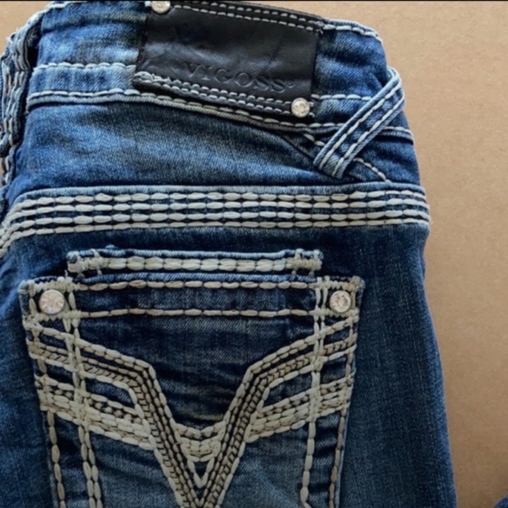 Women’s Vigoss Capri Jeans size 7/8 length 21”